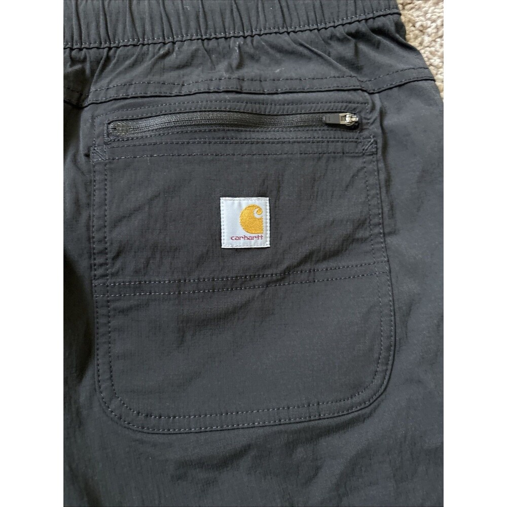 Carhartt Women's Force Relaxed Fit Ripstop 5 Pocket Work Short Black 2XL XXL New - Picture 5 of 5